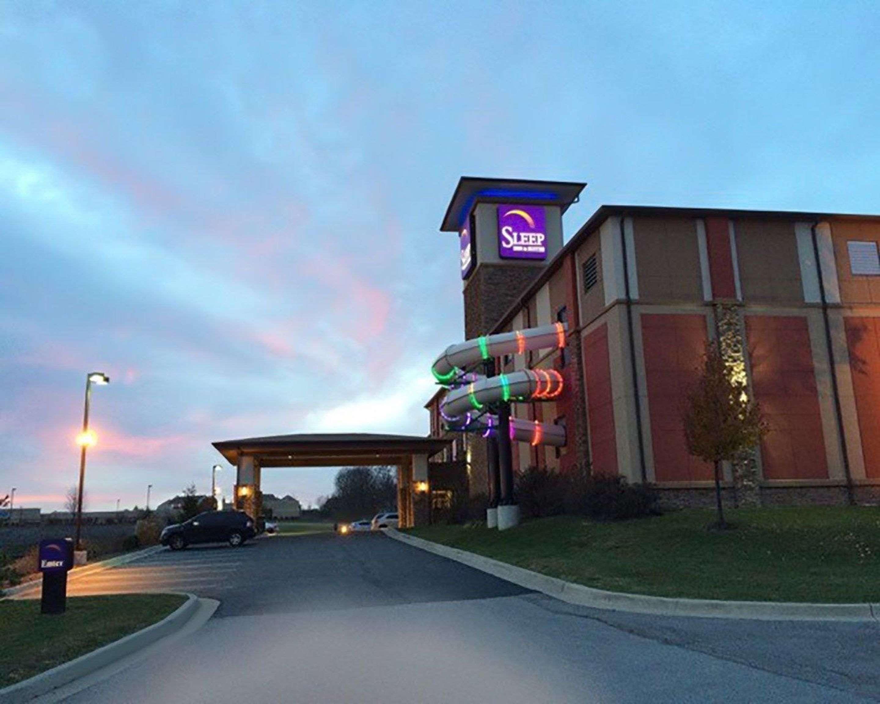 Sleep Inn&Suites Indoor Waterpark Liberty Buitenkant foto