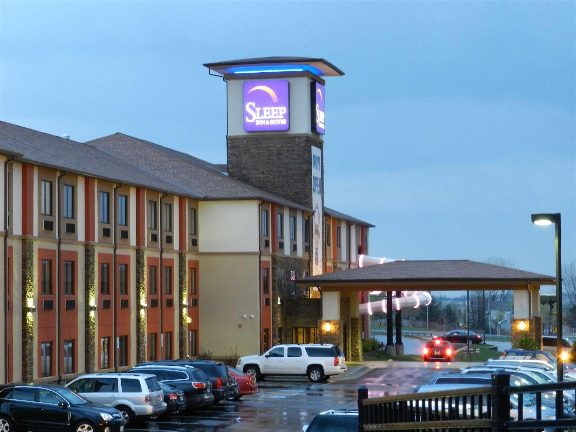 Sleep Inn&Suites Indoor Waterpark Liberty Buitenkant foto
